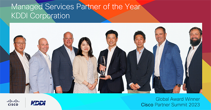 Managed Services Partner of the Year KDDI Corporation