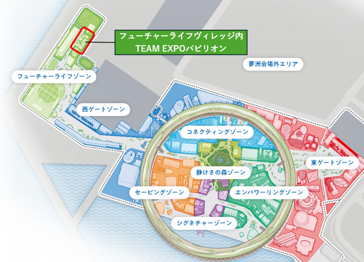 本展示場 位置図