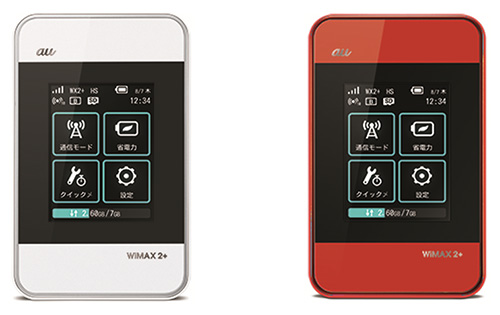 WiMAX 2+、WiMAX、4G LTE対応モバイルルーター「Wi-Fi WALKER WiMAX 2+ 