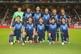 サッカー日本代表チームとのサポーティングカンパニー契約を締結