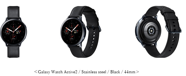 Galaxy Watch Active2/Stainless steel/Black/44mm